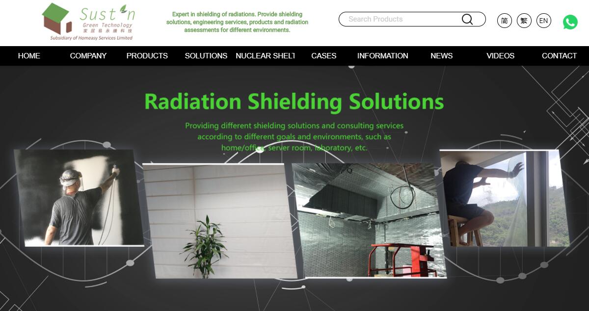 Homeasy | Radiation Shielding and Protection Website | under-shield.com